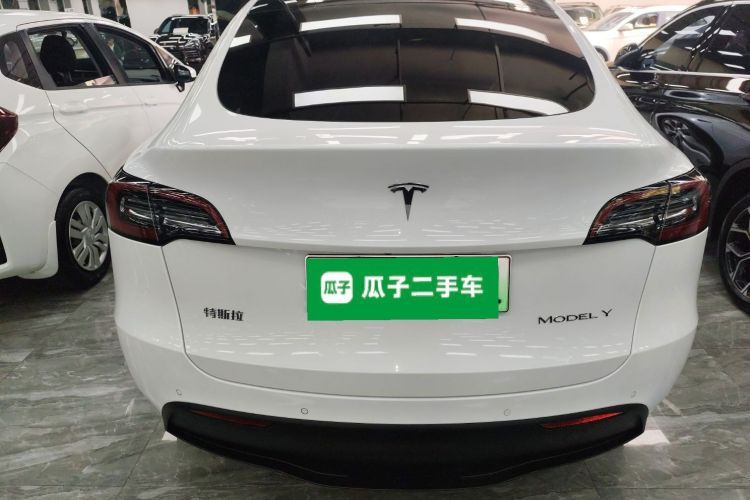 特斯拉 Model Y 2021款 长续航全轮驱动版 3D7车身外观6