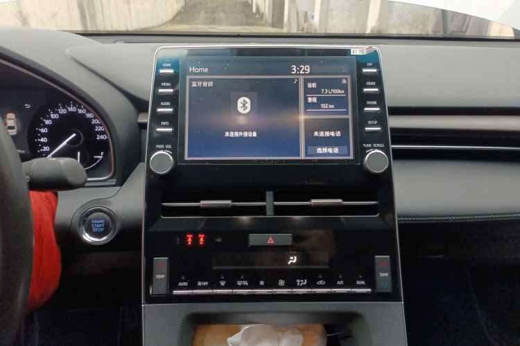 丰田 亚洲龙 2021款 2.5L 豪华版中控内饰16