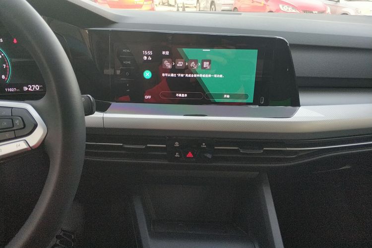 大众 高尔夫 2023款 改款 280TSI DSG Pro中控内饰16