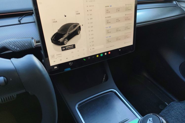 特斯拉 Model Y 2023款 长续航全轮驱动版中控内饰16