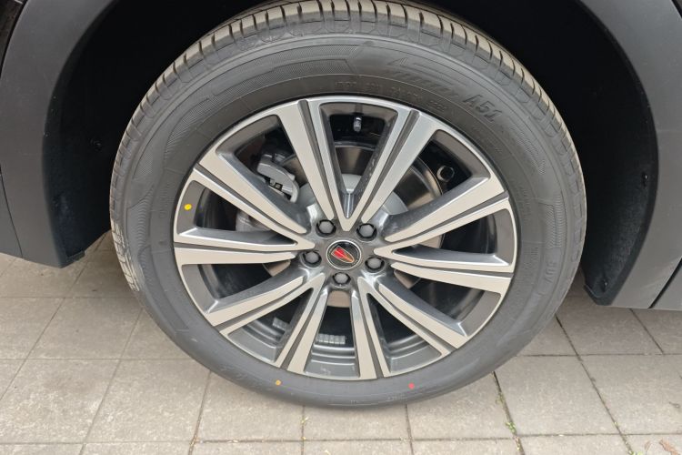 红旗HS7 PHEV 2025款 2.0T PHEV 四驱200万辆纪念版 6座车身外观6008