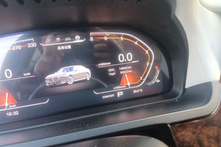 宝马7系 2010款 760Li中控内饰15