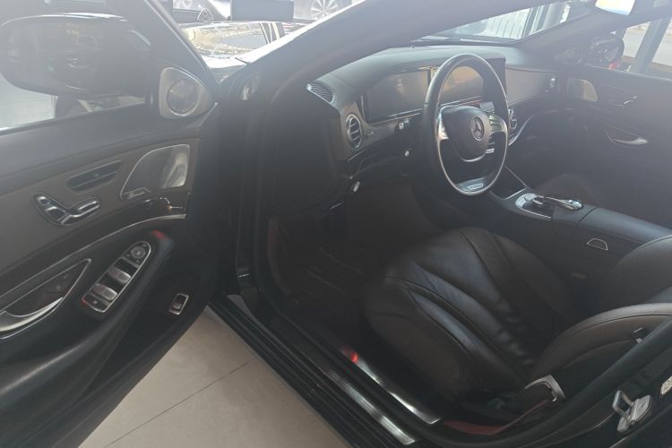 奔驰S级 2014款 S 320 L 商务型中控内饰20