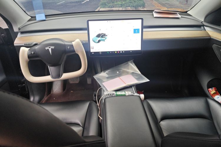特斯拉 Model Y 2021款 标准续航后驱版中控内饰12