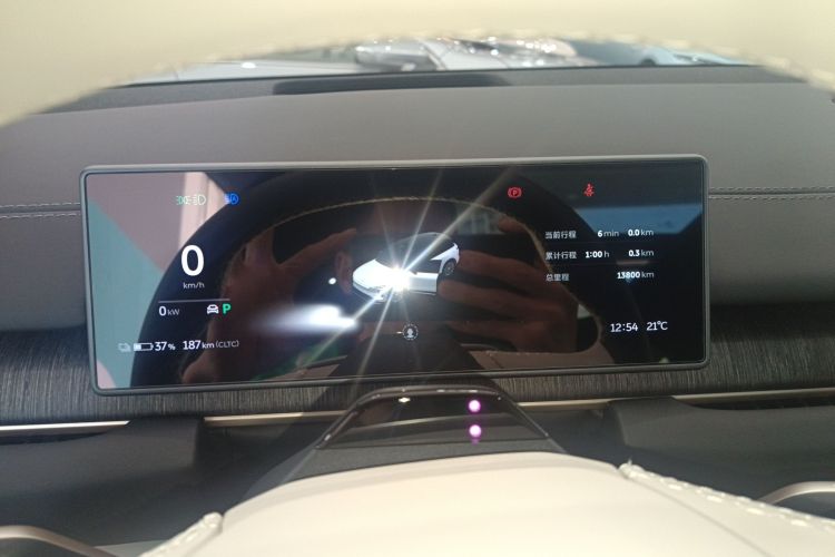 蔚来ES6 2024款 75kWh中控内饰14