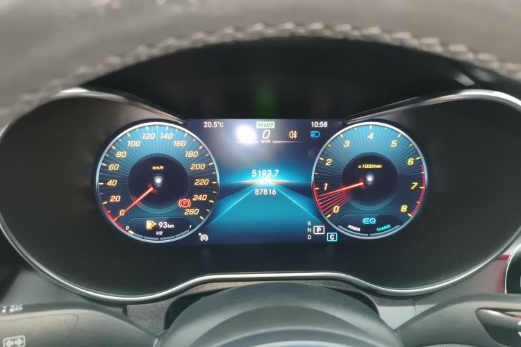 奔驰C级 2021款 C 260 L 运动版中控内饰14