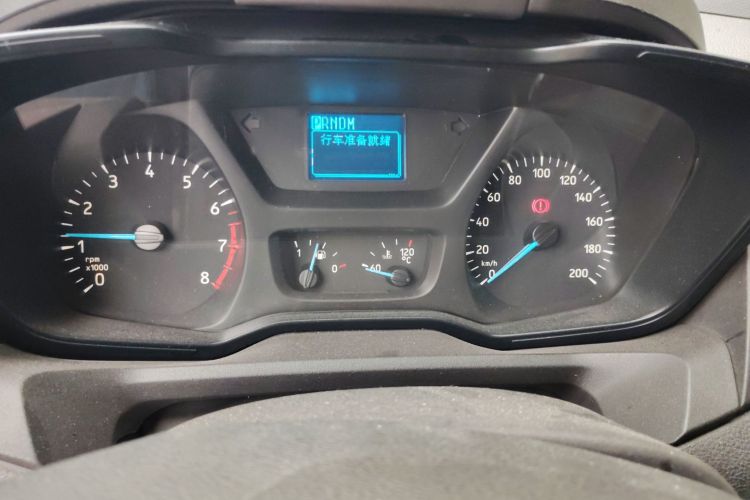 福特 全顺 2019款 2.0T汽油自动多功能商用车短轴低顶6座国VI中控内饰14