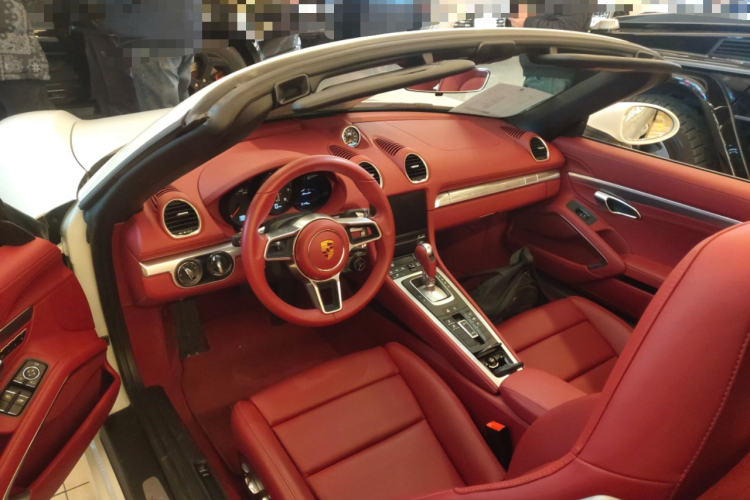 保时捷718 2022款 Boxster 2.0T中控内饰7002