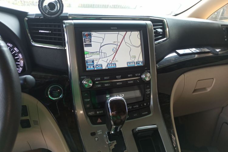 丰田 埃尔法 2012款 3.5L 豪华版中控内饰16