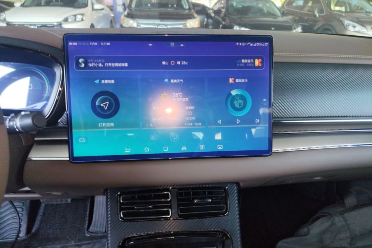 比亚迪 汉 2020款 DM 四驱性能版豪华型中控内饰16