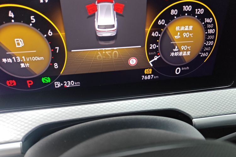 大众 揽巡 2024款 330TSI 豪华巡逸版中控内饰15