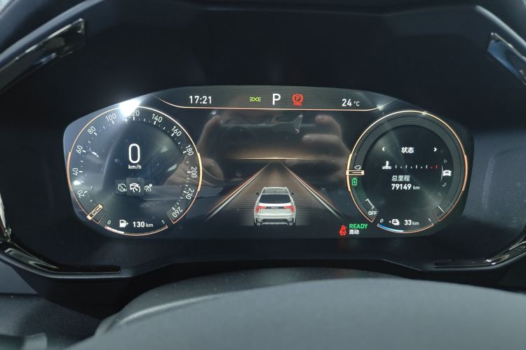 领克01 EM-P 2021款 1.5TD PHEV Halo中控内饰14