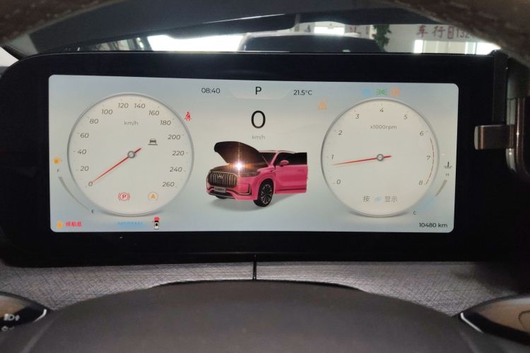 奇瑞 瑞虎9 2023款 2.0T 双离合两驱领先版 5座中控内饰14