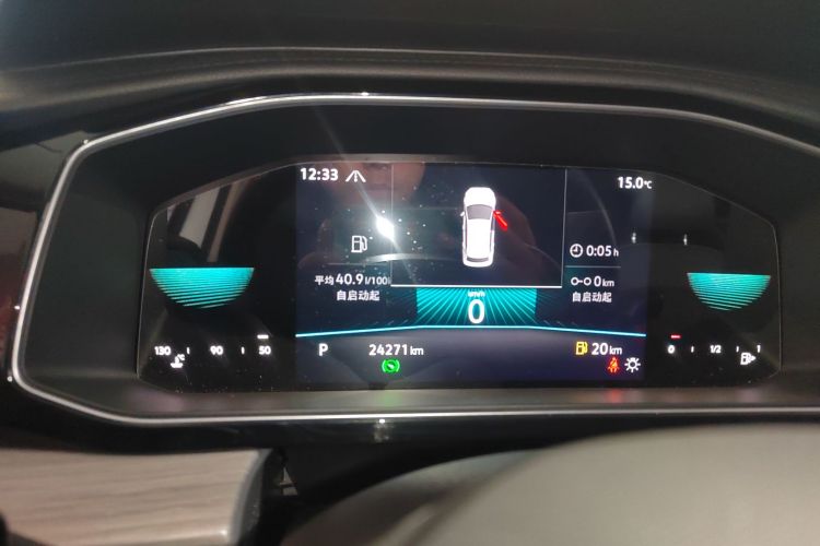 大众 速腾 2023款 280TSI DSG超越Lite版中控内饰14