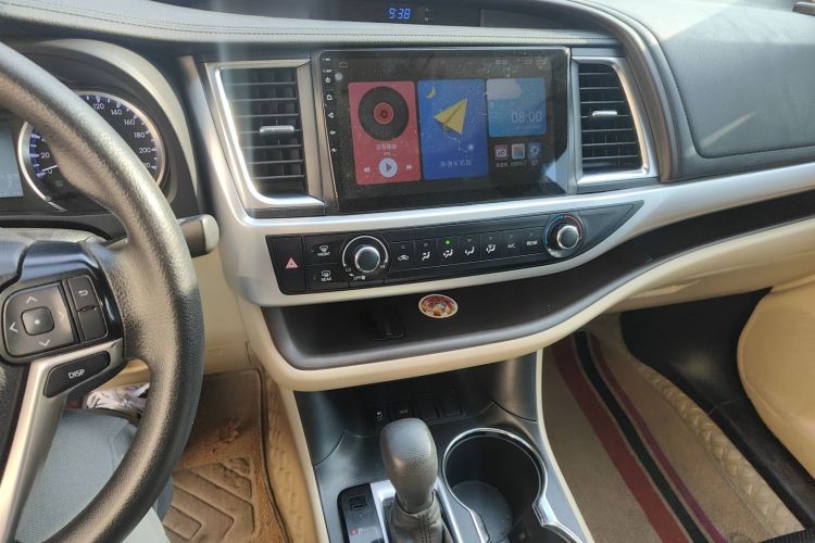 丰田 汉兰达 2021款 2.0T 两驱精英版 5座中控内饰16