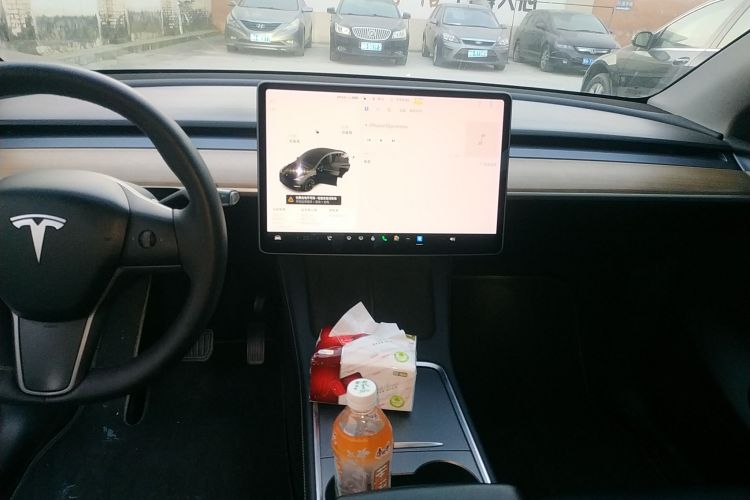 特斯拉 Model Y 2021款 长续航全轮驱动版 3D7中控内饰16