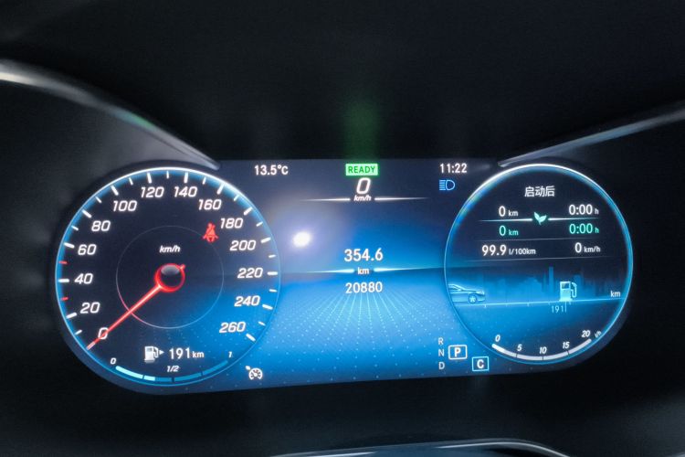 奔驰C级(进口) 2020款 C 260 轿跑车中控内饰14