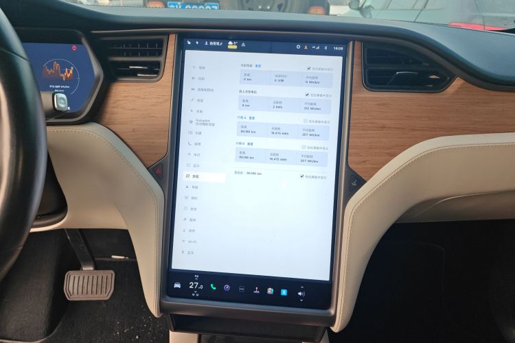 特斯拉 Model X 2019款 长续航版中控内饰16
