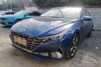 现代 伊兰特 2021款 1.5L CVT LUX尊贵版