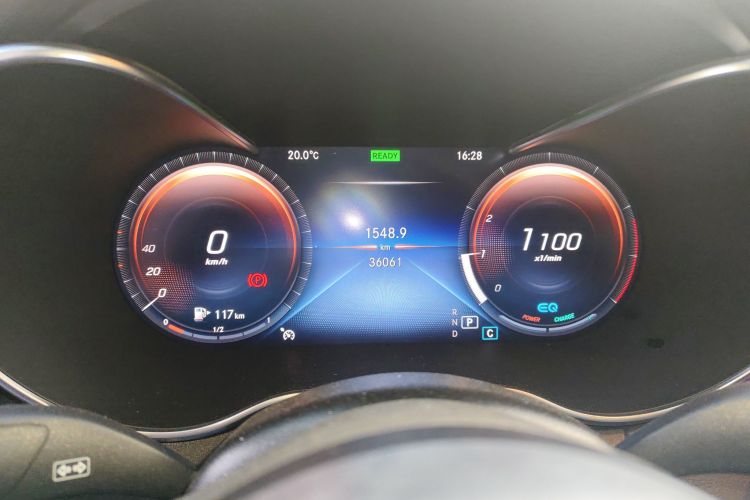 奔驰C级(进口) 2021款 C 260 轿跑车中控内饰15