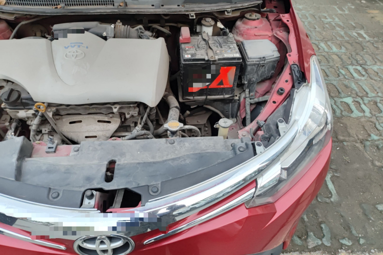 丰田 威驰 2014款 1.5L 自动智臻版局部细节9007