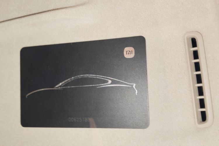 小米汽车 小米SU7 2024款 后驱超长续航高阶智驾Pro版中控内饰11