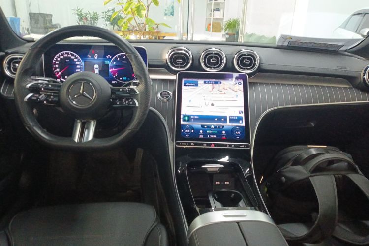 奔驰C级 2022款 改款 C 260 L 运动版中控内饰12