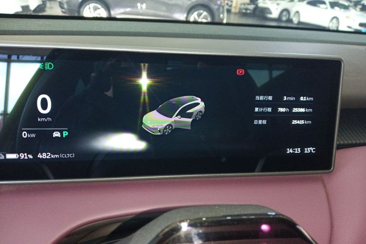 蔚来ET5T 2024款 75kWh Touring中控内饰14