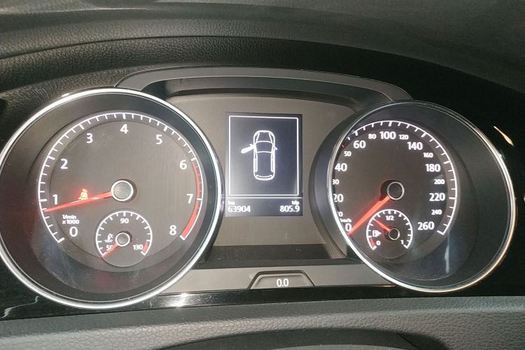 大众 高尔夫 2015款 1.4TSI 自动旗舰型中控内饰14