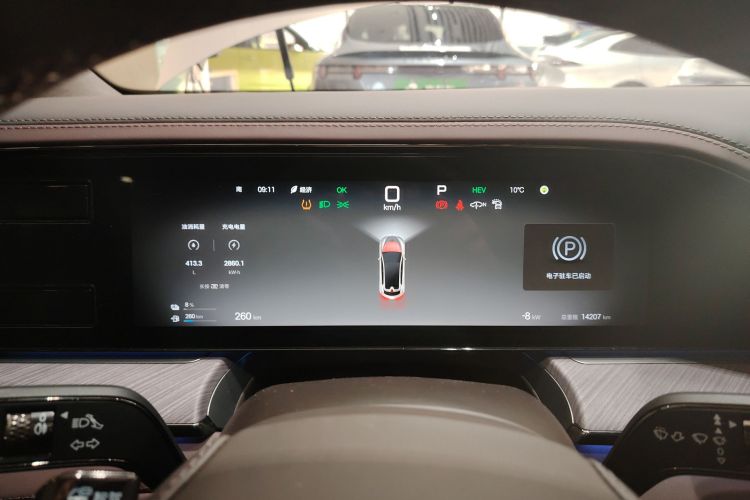 腾势Z9GT 2024款 1100四驱Max版中控内饰14