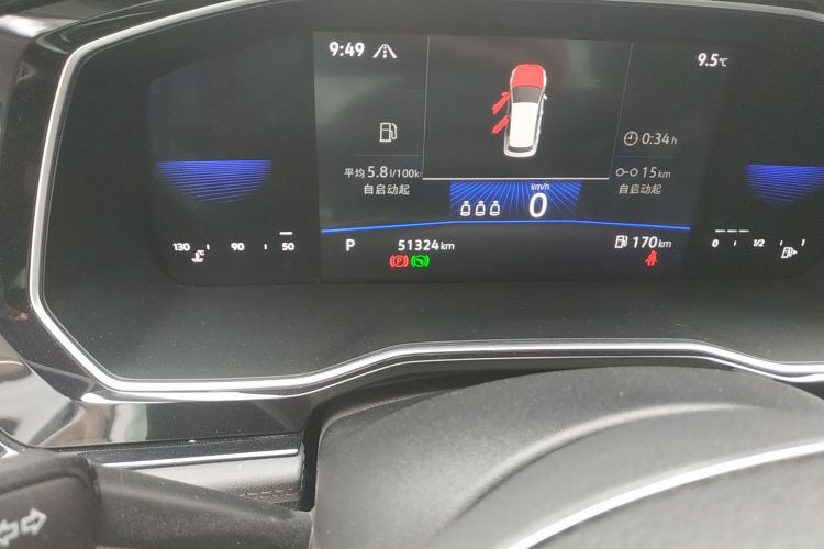 大众 速腾 2021款 280TSI DSG 30周年纪念版中控内饰15