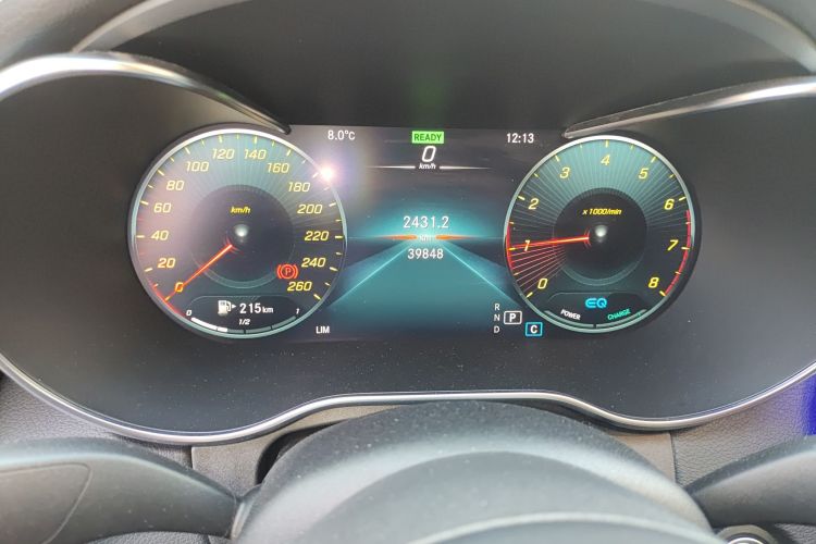 奔驰C级 2020款 改款 C 260 L 运动版中控内饰15