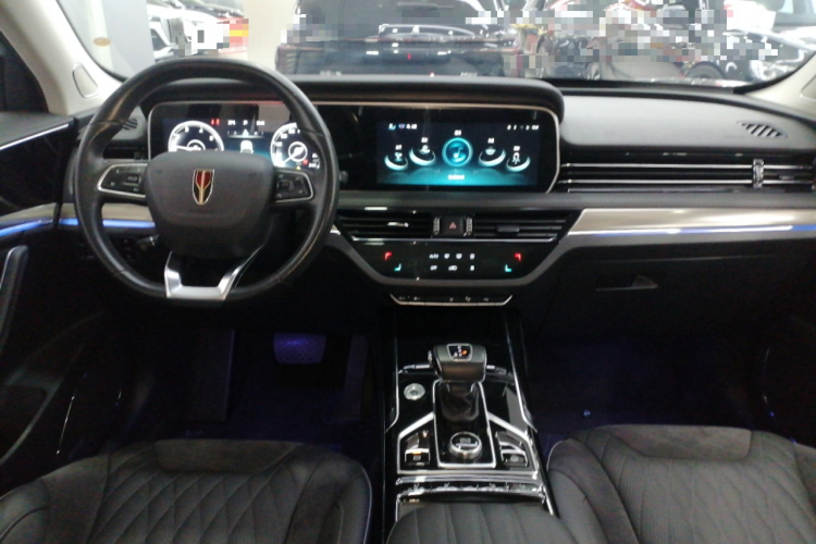 红旗HS5 2022款 改款 2.0T 智联旗享版中控内饰12