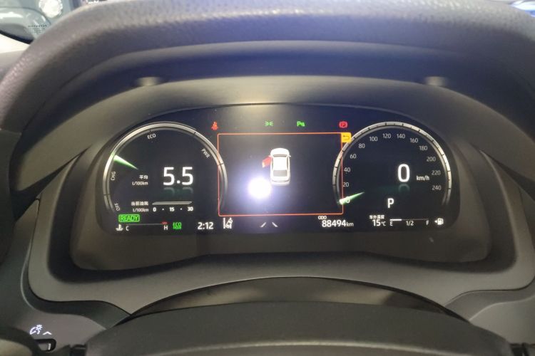 丰田 凯美瑞 2023款 双擎 2.5HG 豪华版中控内饰14