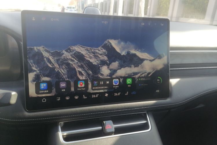鸿蒙智行 问界M5 2022款 增程四驱性能版中控内饰16