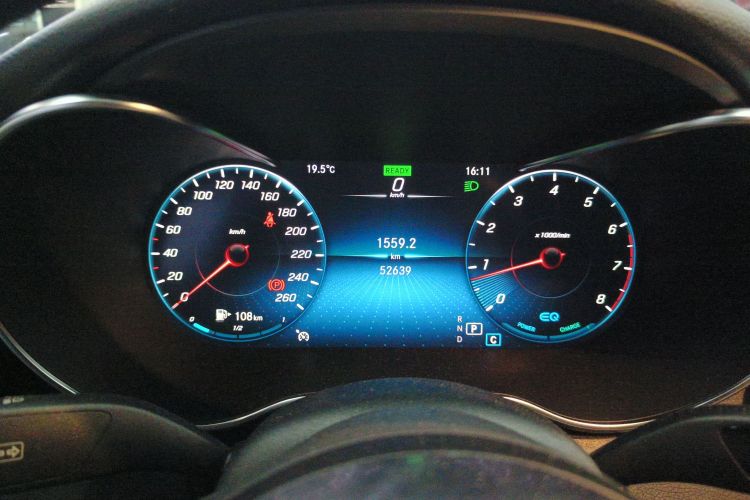 奔驰C级 2020款 C 260 运动版中控内饰14