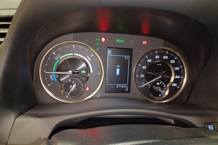 丰田 埃尔法 2021款 双擎 2.5L 尊贵版中控内饰14