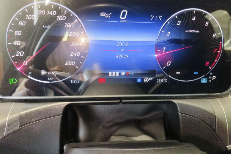 奔驰C级 2023款 改款 C 260 L 运动版中控内饰15