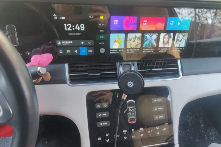 理想汽车 理想ONE 2021款 增程6座版中控内饰16