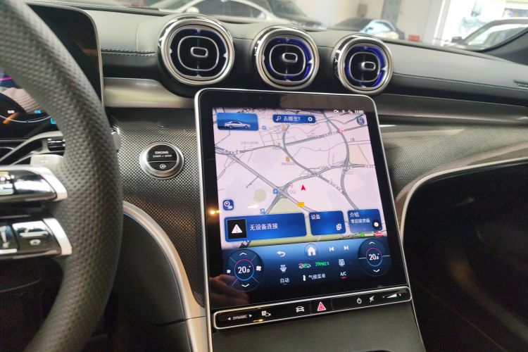 奔驰C级 2025款 改款 C 260 L 运动版中控内饰16