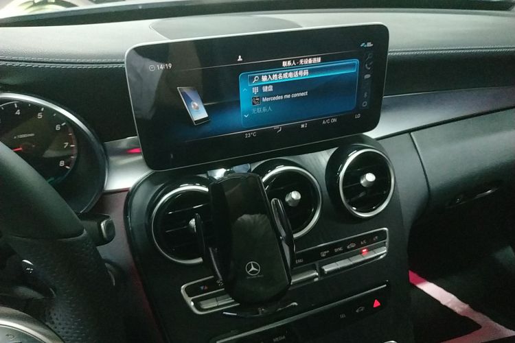 奔驰C级 2021款 C 260 L 运动版中控内饰16