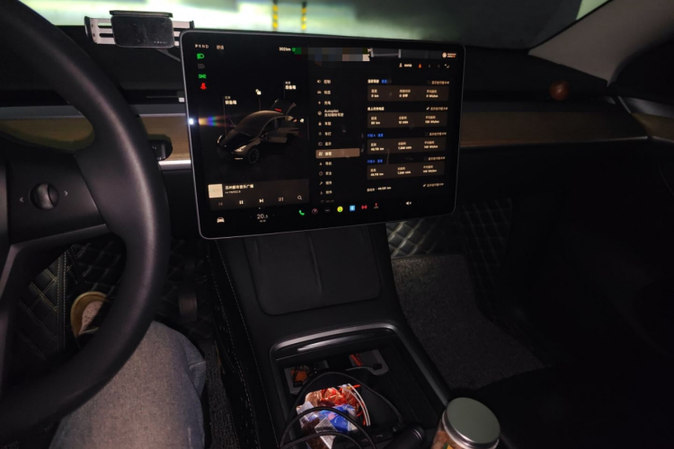 特斯拉 Model Y 2022款 后轮驱动版中控内饰16