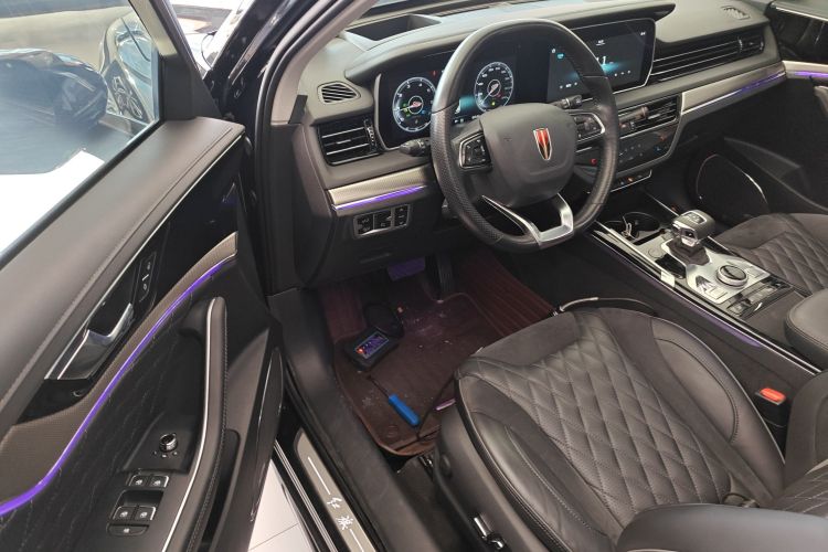 红旗HS5 2019款 2.0T 智联旗享版中控内饰20