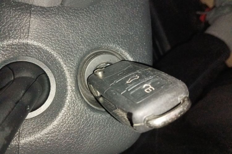 大众 朗逸 2017款 1.6L 自动风尚版中控内饰7001