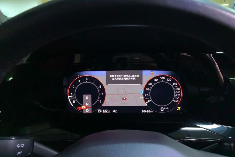 大众 高尔夫 2023款 改款 280TSI DSG R-Line Lite中控内饰14