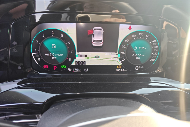 大众 高尔夫 2023款 改款 280TSI DSG R-Line中控内饰14