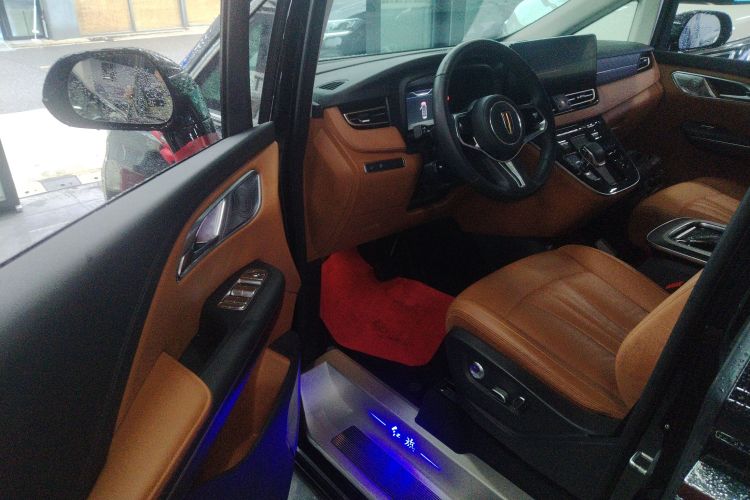 红旗HQ9 2024款 2.0T 商务版中控内饰7003