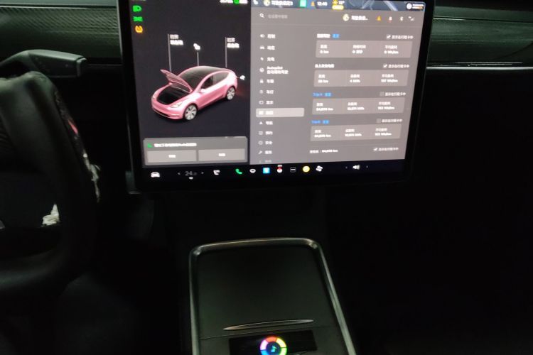 特斯拉 Model Y 2021款 标准续航后驱版中控内饰16