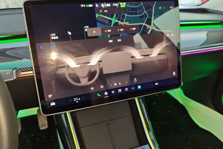特斯拉 Model 3 2020款 改款 长续航后轮驱动版中控内饰16