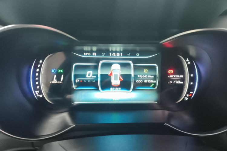 捷途X70 2019款 1.5T DCT悦行版中控内饰14